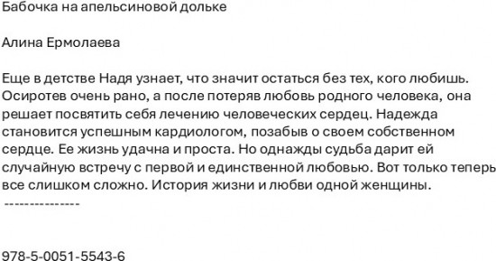 Бабочка на апельсиновой дольке