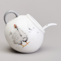 Солонка с ложкой «Funny Hens» - Фото 3