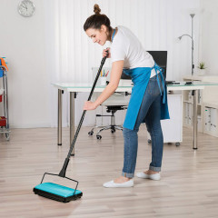 Щетка-веник-пылесос механическая для пола и ковровых покрытий - Фото 11