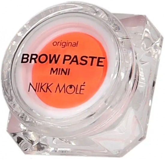 Паста для коррекции и моделирования формы бровей «Brow Paste Mini», оттенок Апельсин неон