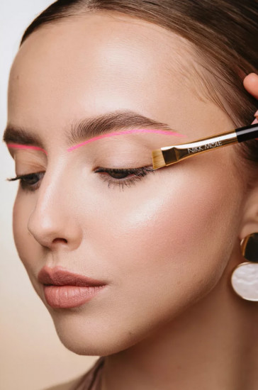 Паста для коррекции и моделирования формы бровей «Brow Paste Mini», оттенок Зелёное яблоко неон