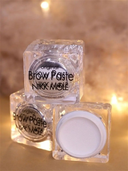 Паста для коррекции и моделирования формы бровей «Brow Paste Maxi», оттенок Белый