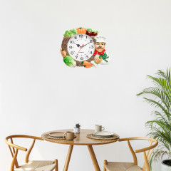 Часы настенные для кухни «Овощи» - Фото 2