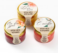 Набор подарочный из чая, крем-меда и арахиса в шоколадной глазури «Почта» - Фото 5