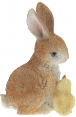 Фигурка декоративная «Заяц с цыпленком» - Фото 2