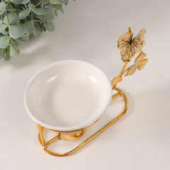 Аромалампа для эфирных масел «Золотой цветок» - Фото 4