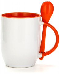 Кружка с ложкой «Самой лучшей мамуле» - Фото 1