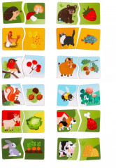 Пазл-половинки «Кто что ест?» - Фото 2