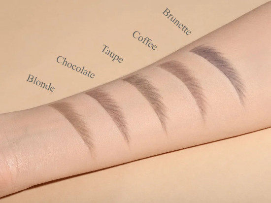 Карандаш для бровей ультратонкий механический «Ultraslim», оттенок 01 Light Brown (светло-коричневый)