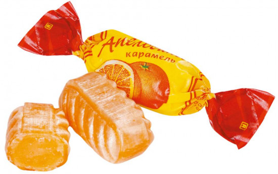 Карамель апельсиновая