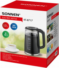 Чайник электрический KT-8717 - Фото 13