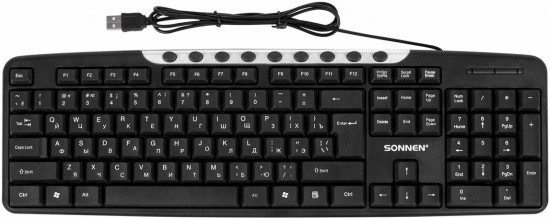 Набор проводной Sonnen KB-S110
