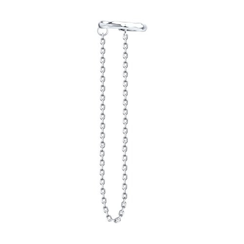 Серьга из серебра