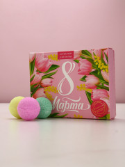 Набор бомбочек для ванны «8 Марта» - Фото 2