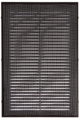 Решетка вентиляционная неразъемная с сеткой «Люкс» - Фото 2