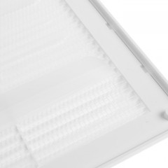 Решетка вентиляционная разъемная с сеткой «Люкс» - Фото 3