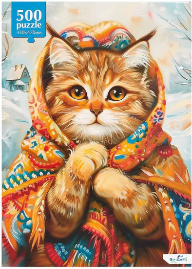 Пазл «Кошкин дом»
