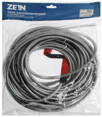 Трос сантехнический с вращающейся ручкой - Фото 1