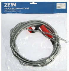 Трос сантехнический с вращающейся ручкой - Фото 1