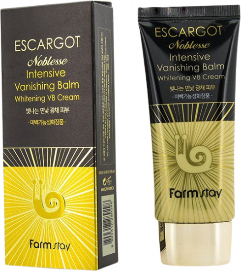 BB-крем для лица «Escargot Noblesse Intensive BB Cream SPF 50+PA+++», оттенок Светло-бежевый