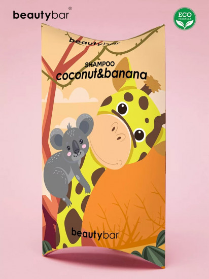 Шампунь твердый «Coconut & banana»