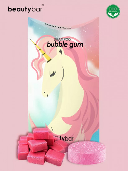 Шампунь твердый для объема «Bubble gum»