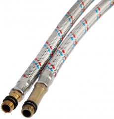 Набор подводок гибких для смесителя с ключом для монтажа - Фото 3