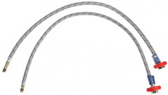 Набор подводок гибких для смесителя с ключом для монтажа - Фото 1