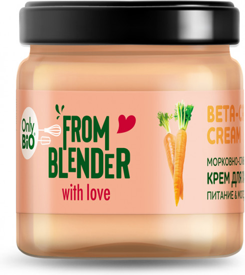 Крем для лица морковно-сливочный Beta-carrot Cream «Питание и молодость»