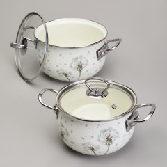 Набор кастрюль с крышками «Dandelion» - Фото 3