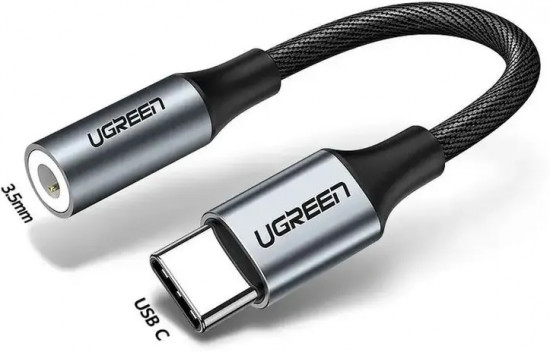 Переходник USB Type C (m) — Audio(f) Ugreen AV142