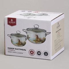 Набор кастрюль с крышками «Family house» - Фото 6