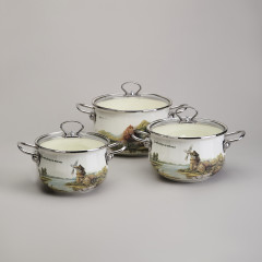 Набор кастрюль с крышками «Family house» - Фото 7