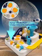 Автотрек-лабиринт с машинками гончный развивающий «Explore Space Adventure» - Фото 4