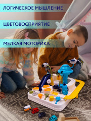 Автотрек-лабиринт с машинками гончный развивающий «Explore Space Adventure» - Фото 9