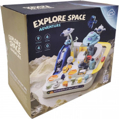 Автотрек-лабиринт с машинками гончный развивающий «Explore Space Adventure» - Фото 10
