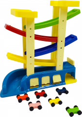 Многоуровневая парковка-трек для машинок с гаражом - Фото 12