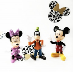 Набор фигурок «Микки, Минни, Гуфи» - Фото 1