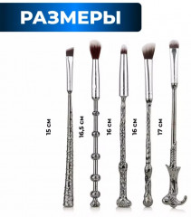 Набор кистей для макияжа «Волшебные палочки» - Фото 5