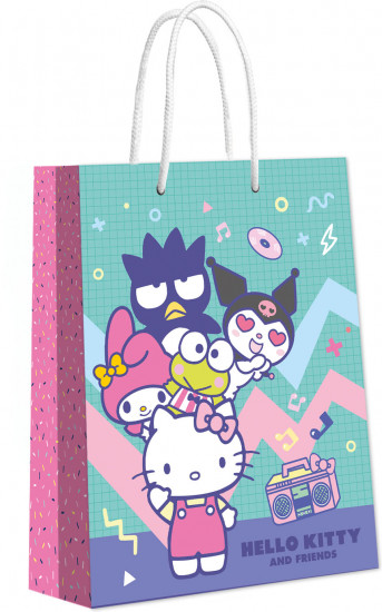 Пакет подарочный большой «Hello Kitty and friends»