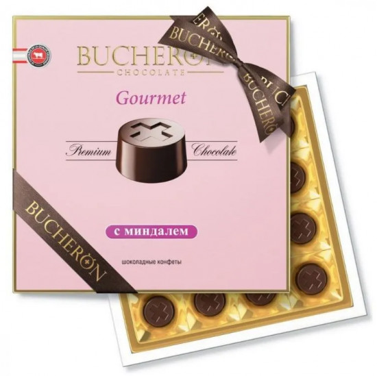 Конфеты шоколадные со вкусом миндаля «Gourmet»