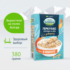 Геркулес с отрубями и семенами льна - Фото 1