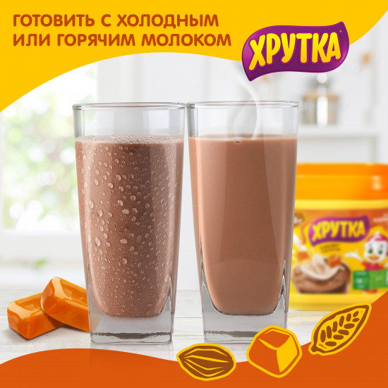 Какао-напиток быстрорастворимый со вкусом карамели