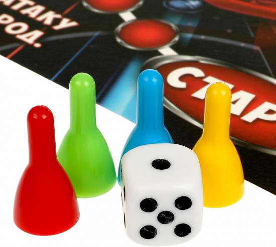 Игра-ходилка настольная «Супергерои»