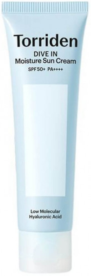 Лёгкий солнцезащитный крем для лица SPF50+ PA++++ «Dive in Watery Moisture Sun Cream»