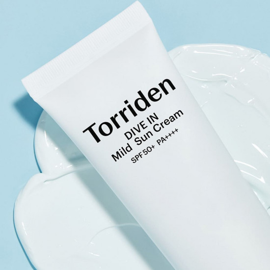 Солнцезащитный крем для лица SPF50+ PA++++ «Dive In Low Mild Sun Cream»
