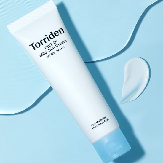 Солнцезащитный крем для лица SPF50+ PA++++ «Dive In Low Mild Sun Cream»