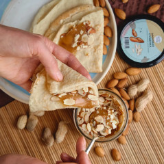 Сгущенка ореховая с миндальными лепестками - Фото 2