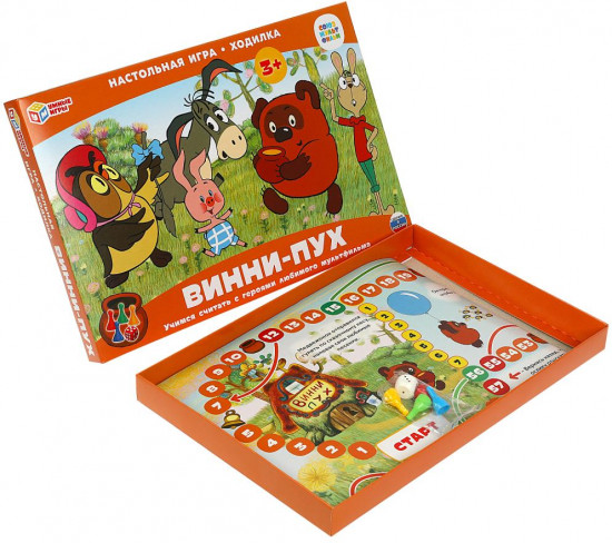 Настольная игра-ходилка «Союзмультфильм. Винни-Пух»
