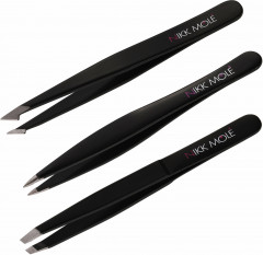 Набор пинцетов для бровей в чехле - Фото 4